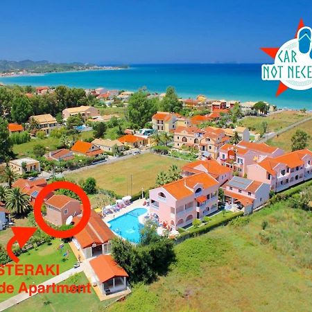 Asteraki Poolside Apartment By Dadovillas أخارافي المظهر الخارجي الصورة