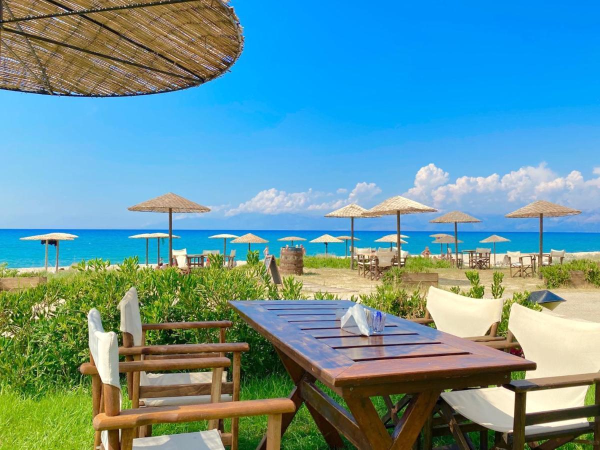 Asteraki Poolside Apartment By Dadovillas أخارافي المظهر الخارجي الصورة